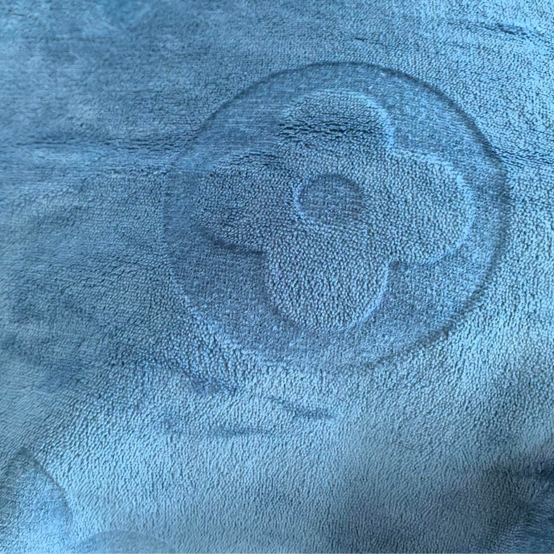 Monogram Luxe Fleece Fitted Sheet