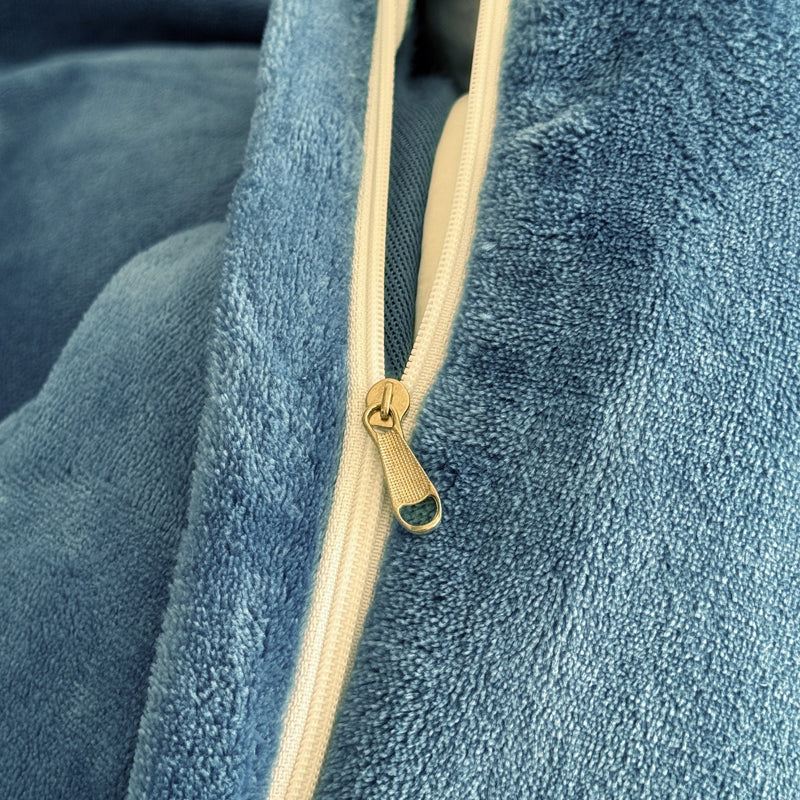 Monogram Luxe Fleece Fitted Sheet