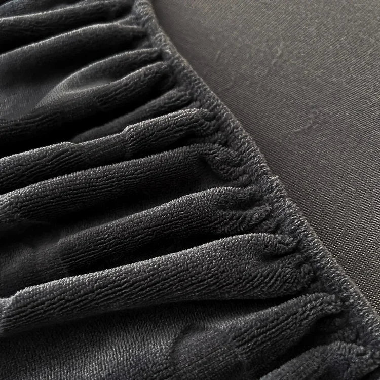 Monogram Luxe Fleece Fitted Sheet