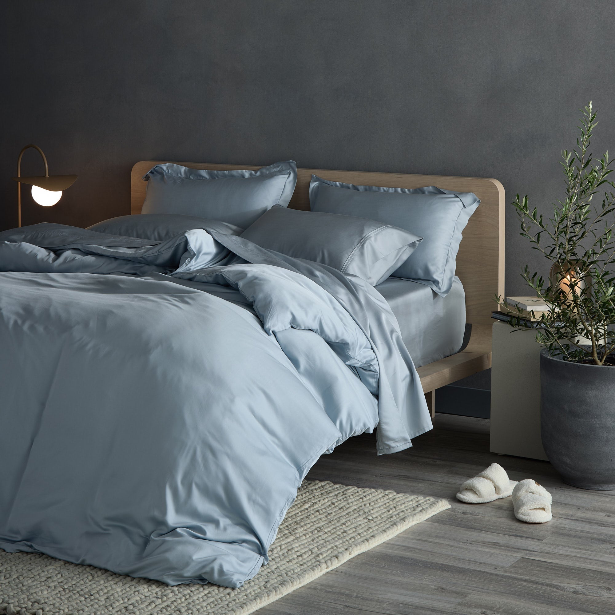 Iced Cooling Bamboo 3 Piece Sheet Set