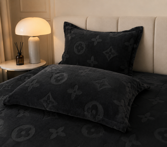Monogram Luxe Pillow Covers