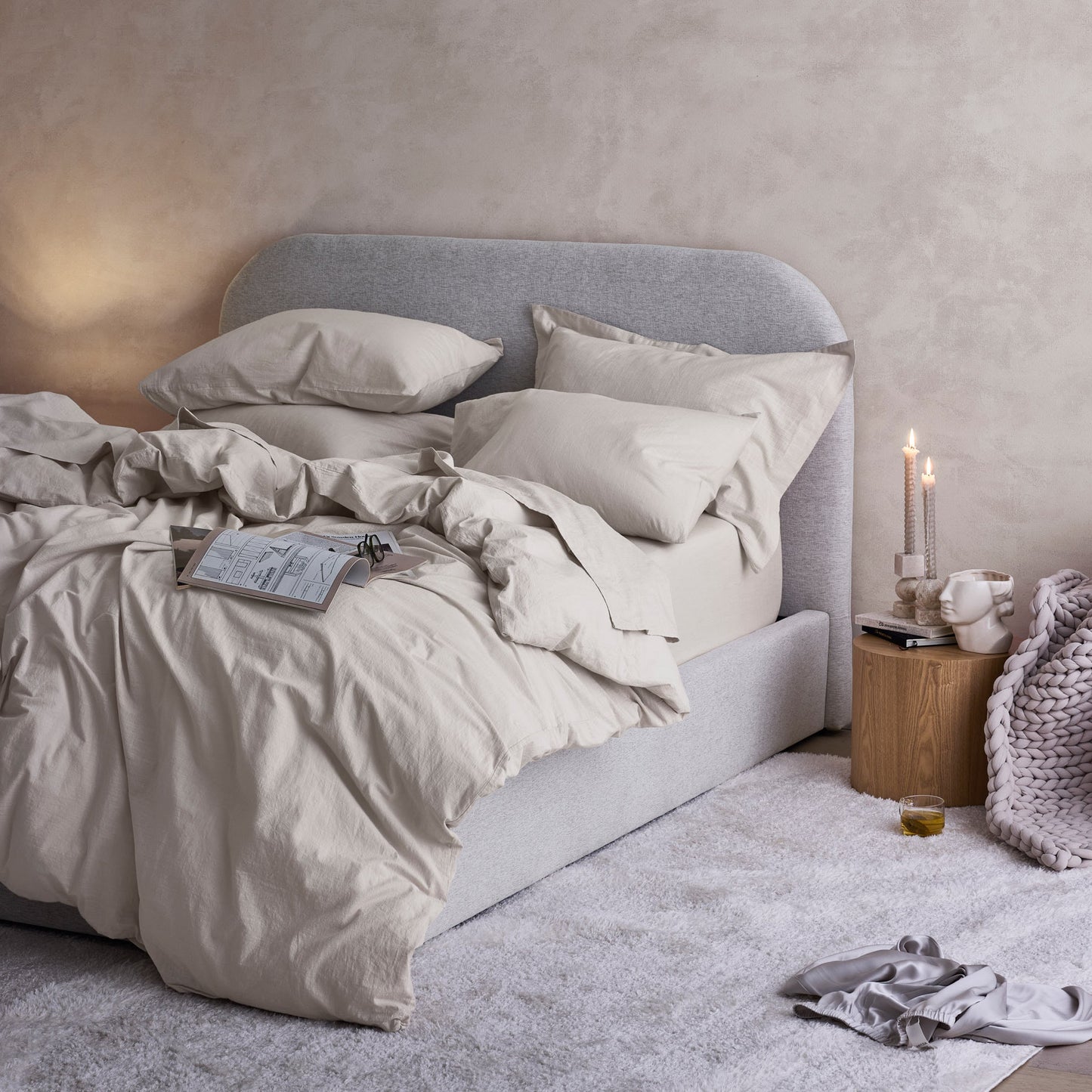 Monogram Luxe Duvet cover Bedding Full Set