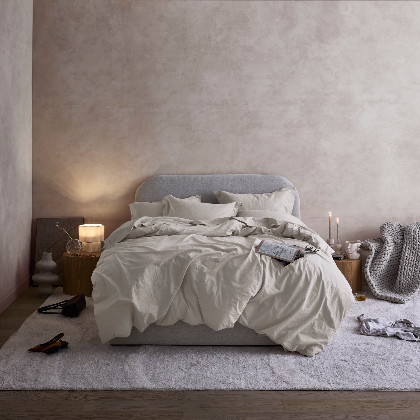 Monogram Luxe Duvet cover Bedding Full Set