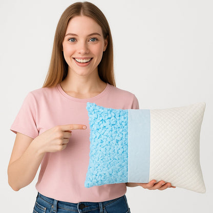 Polar Cloud Cooling Memory Foam Pillow
