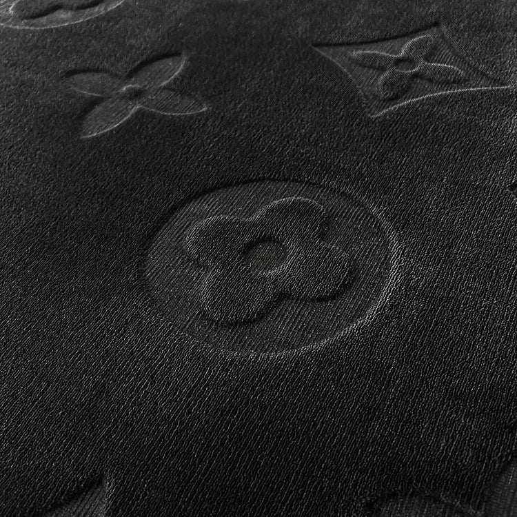 Monogram Luxe Fleece Fitted Sheet